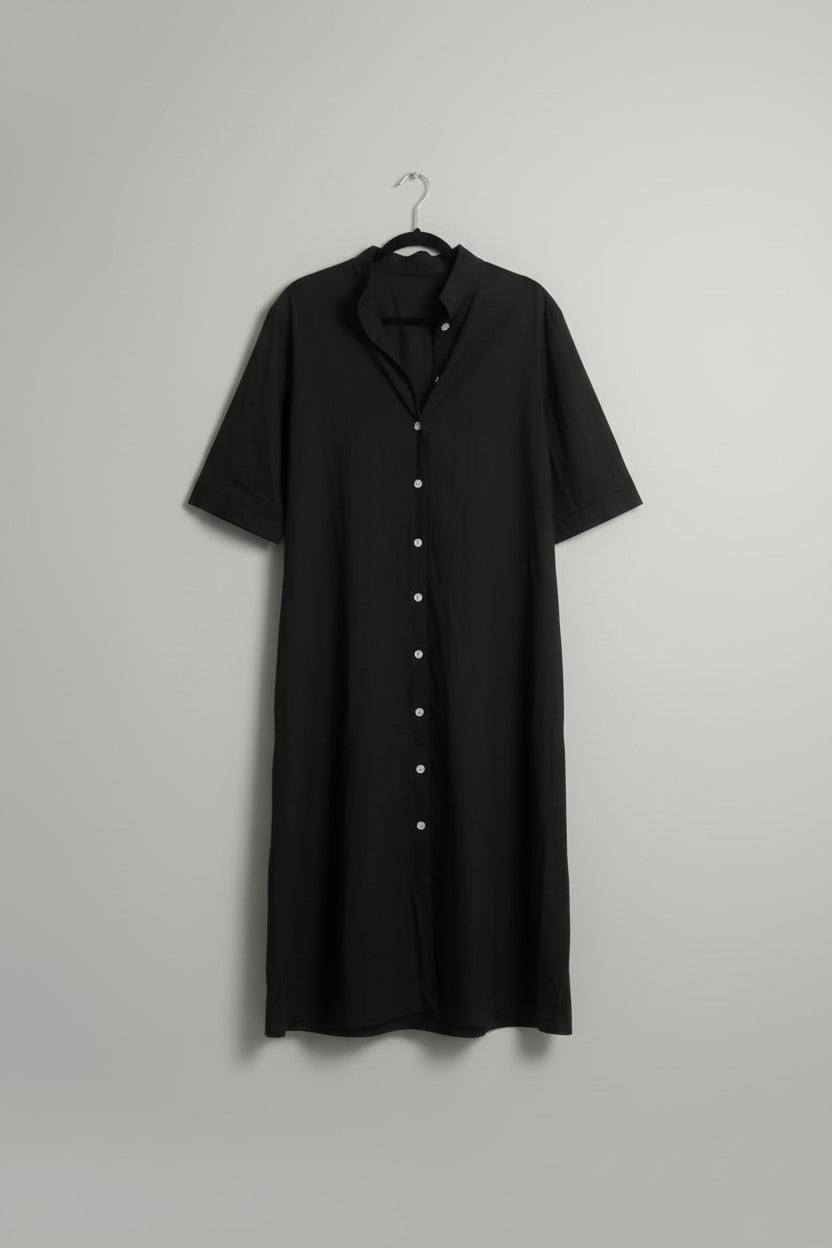 The Shoreline Linen Shirt Dress
