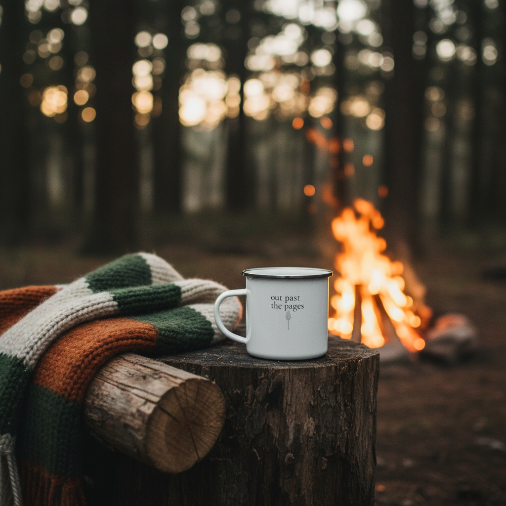 Past the Pages Enamel Mug