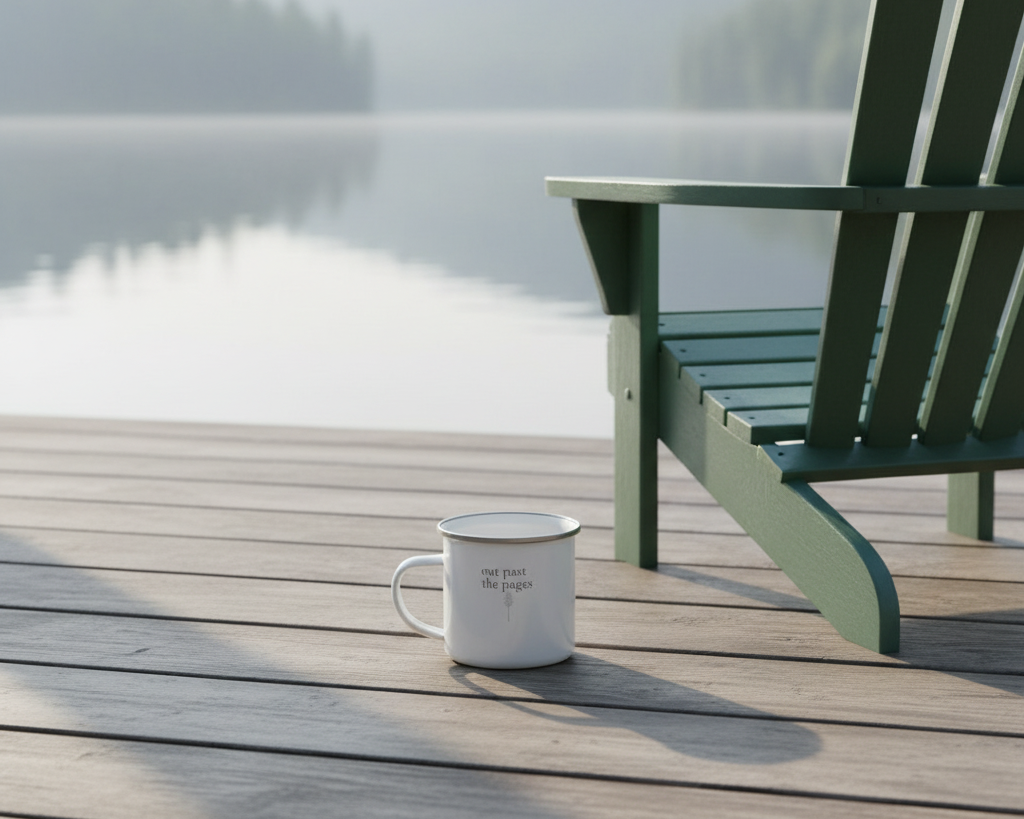 Past the Pages Enamel Mug