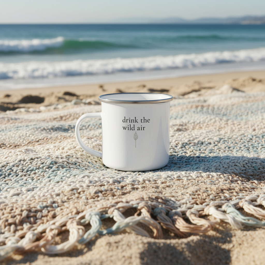 Wild Air Enamel Mug