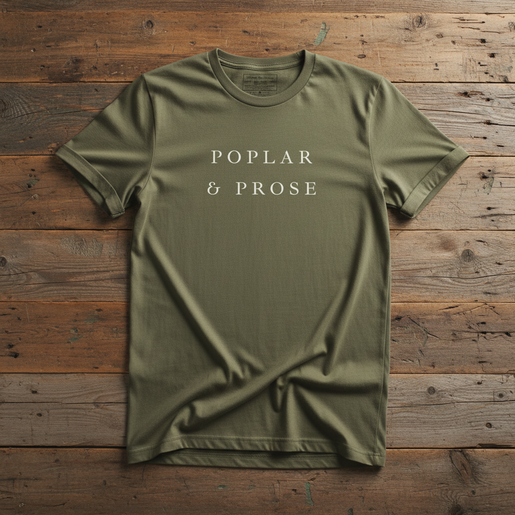 The Poplar & Prose Tee
