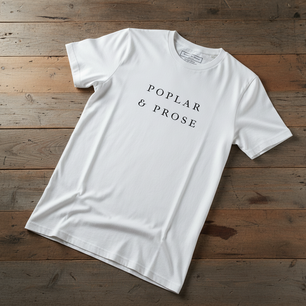 The Poplar & Prose Tee
