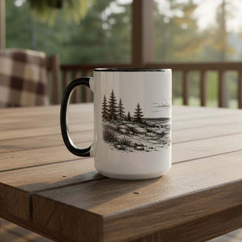 The Summer Shoreline Mug—Lake Edition