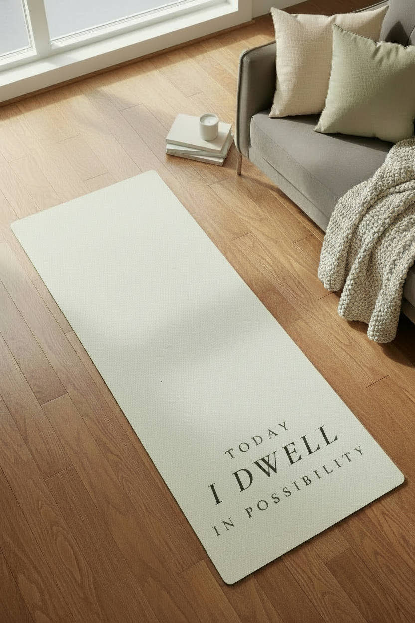Dwell in Possibility Yoga Mat