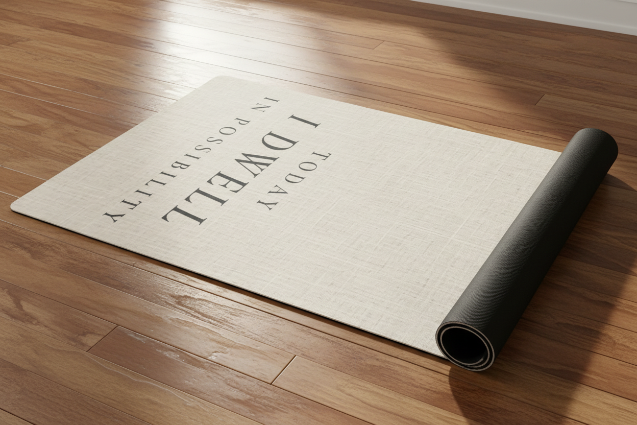 Dwell in Possibility Yoga Mat